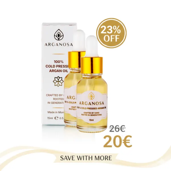 Arganosa argan oil 2 × 15 ml