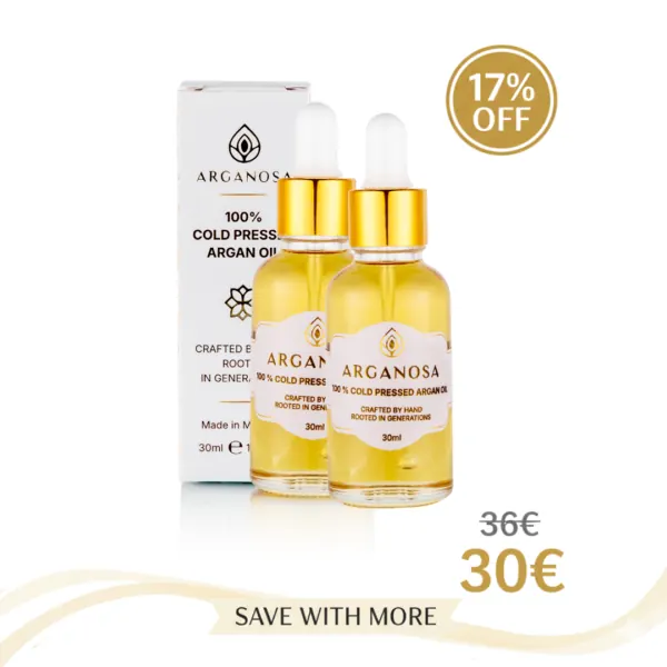 Arganosa argan oil 2 × 30 ml